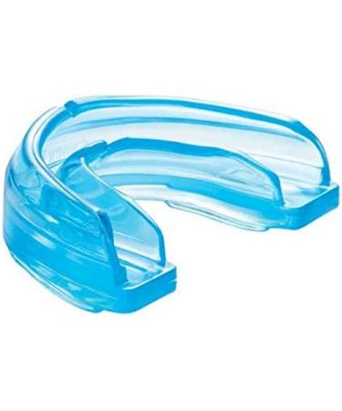 Shock Doctor Mouthguard for Braces - Medical Silicone - MMA Hockey & Martial Arts - Kids & Adults - Blue Double & Single Protection - Buy Online on GoSupps.com