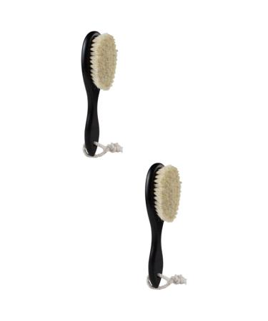 FOMIYES 2pcs Washing Brush Wooden Bamboo Man Straightening Comb 20*5cmx2pcs Picture 2x2pcs