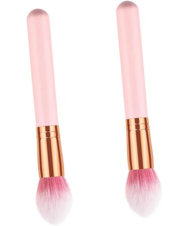 IWOWHERO 2pcs Professional Makeup Brush Makeup Brushed Highlighter Makeup Brushs Makeup Powder Brush - Buy Online on GoSupps.com