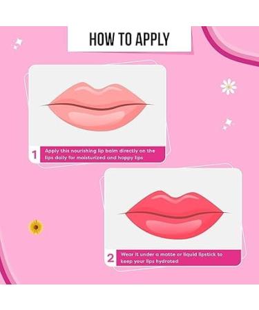 Buy Strawberry Tinted Lip Balm 4.5g | Hydrating Castor Oil & UV Protection - 1 Count | Shop Internationally - Buy Online on GoSupps.com