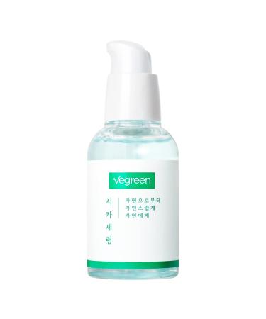 VEGREEN Fragrance-Free Cica Serum For Sensitive Skin 50ml | 1.69fl.oz | Centella Asiatica | Acne Treatment | Soothing and Hydrating | Korean Beauty | Skincare