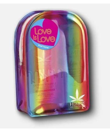 Hempz Pride Love is Love Herbal Body Moisturizer Mini Set - 2.25 oz | Vegan & Moisturizing | Shop Internationally - Buy Online on GoSupps.com