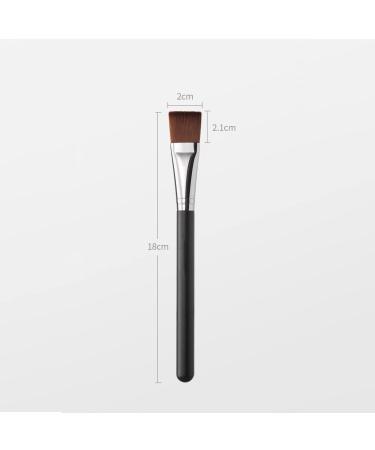 MALEFICIA Makeup Brush - Flat Head Foundation & Facial Mask Brush | Soft High-Grade Fiber for Natural Makeup Finish | Ergonomic Large Size - Buy Online on GoSupps.com