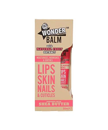 Wonder Balm Hand Balm/Cream for Lips Hands & Nails | Shea Butter Moisturizer for Dry Skin | 50 ml - International Shipping Available - Buy Online on GoSupps.com