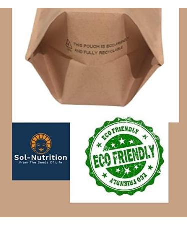 Organic Lion's Mane Mushroom Powder 100g - Sol Nutrition | Pack of 1 (500g) - Buy Online on GoSupps.com