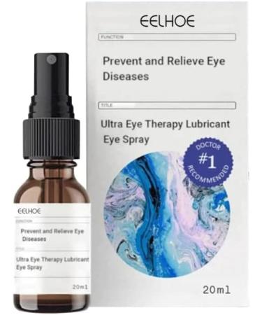 Eye Care Lubricating Spray Relieves Red Eyes Eye Fatigue Dry Eye Care Spray 20ml belts Blue One Size Blue One Size - Buy Online on GoSupps.com