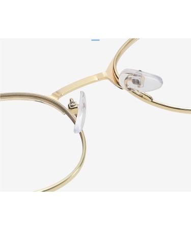 Fuqinqingoz ROUSE METAL Reading Glasses - Blue Light Blocking +250 Presbyopia Glasses Anti-UV Flat Lighting Mirror (Color: C2) - Shop Internationally - Buy Online on GoSupps.com