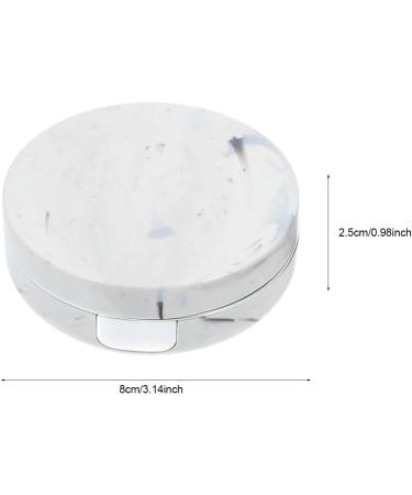 Heallily Double Box Glasses Case - 2 Sets Contact Lens Organizer with Mirror & Storage for Travel - Buy Online on GoSupps.com