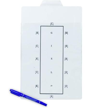 Horze Learner Dressage Test Board - One Size - Buy Online on GoSupps.com