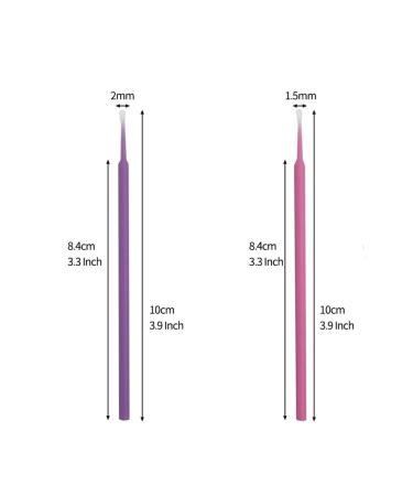 200 Microbursten Eyelashes for Extensions | Disposable Lash Tools & Adhesive Remover - Perfect for Makeup & Hygiene - Buy Online on GoSupps.com