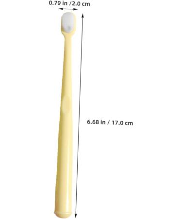 Partykindom 6th Children's Soft Travel Toothbrush - Portable Manual Toothbrush Set for Kids | 1 Pack Assorted Colors - Buy Online on GoSupps.com