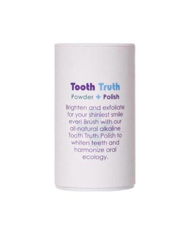Living Libations - Organic Tooth Truth Powder Polish | Natural Plant-Based Clean Beauty (1 oz | 30 ml) 1 Ounce (Pack of 1)