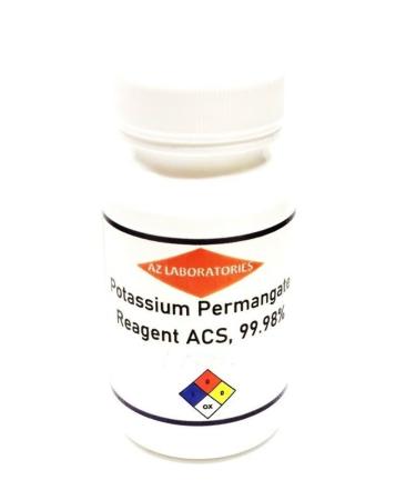 Potassium Permanganate Reagent 8 OZ - The 3D Science - Free Flowing - Same Day Ship - USA Made