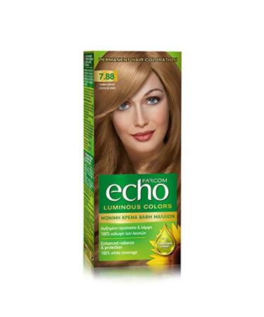 FARCOM Echo hair color with natural olive extract and vitamin C 60ml (7.88 cocoa blonde)