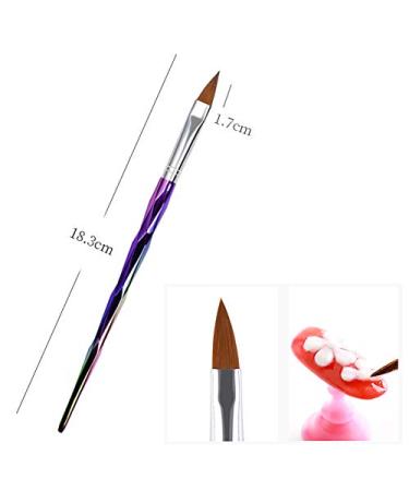 MWoot 10-Part Nail Brush Set | Nail Art Painting & Drawing Brushes for UV Gel & Acrylic Fingerails | Nail Liner Brushes & Accessories for Pedicure & Manicure - Buy Online on GoSupps.com