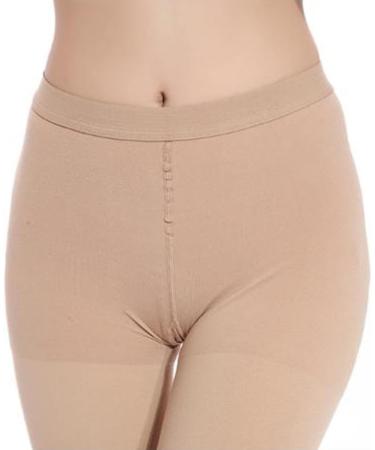 QIRUIRED Medical Compression Pantyhose 23-32mmHg Graduated Support - Closed Toe Beige - for Women & Men - Buy Online on GoSupps.com