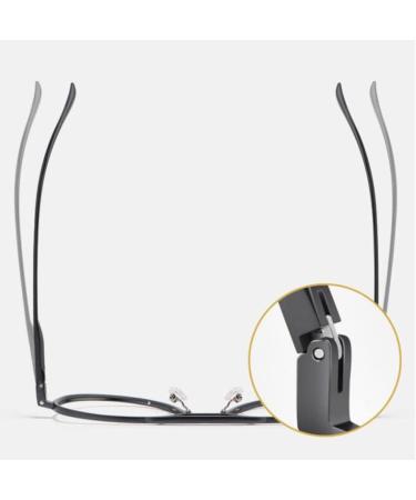 Freaze Pilot Retro Self-Tinting Reading Glasses - Classic Varifocal Frames for Men & Women | +2.25 Black | International Shipping - Buy Online on GoSupps.com
