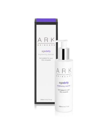 ARK Skincare Age Defy Brightening Cleanser For Mature Skin Hydrating Daily Cleanser with Vitamin C Red Algae & Blackcurrant 200ml