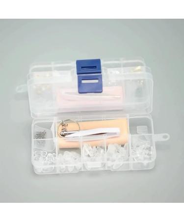 Silars Slipproof Silicone Nose Pads for Glasses - 25 Pairs + Glasses Repair Set with Screws Tweezers & Cleaning Cloth - Buy Online on GoSupps.com