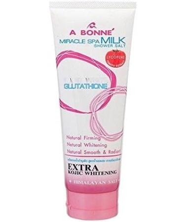 A GOOD MIRACLE SPA MILK Nanowhite Glutathione Salted Body Scrub 350ml - Buy Online on GoSupps.com