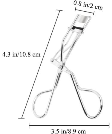 Uranian Silver Partial Lash Curler - Mini Eyelash Curlers for Women & Girls | Shop Now - Buy Online on GoSupps.com