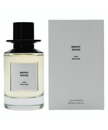 Zara Emotions Ebony Wood Perfume for Women EDP Eau De Parfum 100 ML (3.38 FL OZ)