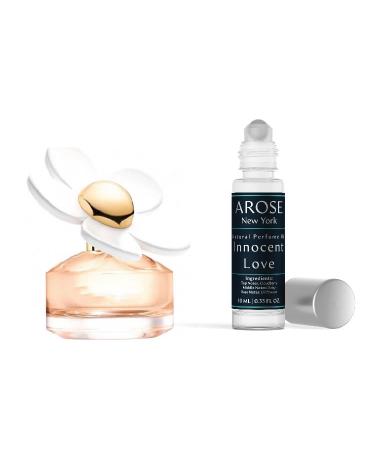 Innocent Love Perfume Oil Alcohol-free Vegan 10 ml Pocket Size Travel Size long-lasting Fragrance Inspired by Daisy Love - LARGE BOTTLE NOT INCLUDED