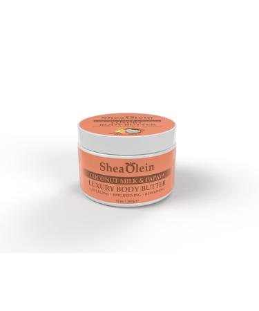 Buy Luxury Coconut Milk & Papaya Body Butter - 12oz | International Shipping Available - Buy Online on GoSupps.com