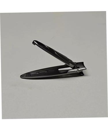 Anti-Splash Nail Clippers Ultra-Thin Portable Nail Clippers Anti-Splash Nail Clippers Nail Tools (Black) - Buy Online on GoSupps.com