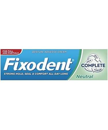 Fixodent Neutral Denture Adhesive Cream - Secure Hold for Neutral Dentures - Buy Online on GoSupps.com