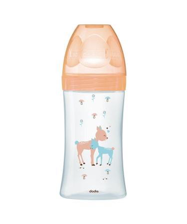 Dodie Set of 3 Sensation+ Anti-Colic Glass Baby Bottles 270mL 0-6 Months Flat Teat Flow 2