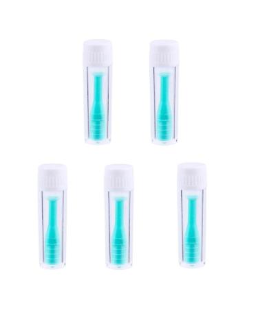DIdaey Portable Silicone Suction Cup Soft Portable Travel Mini Inserter Remover for Soft Lenses Green Solid