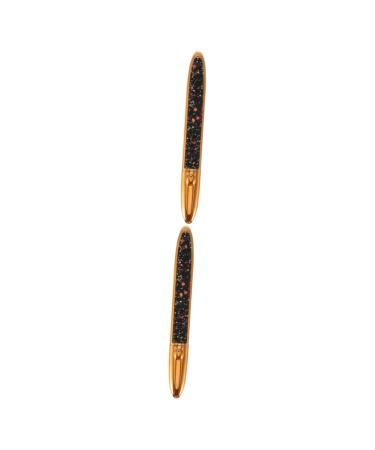 Didiseaon 2pcs Self Adhesive Mascara Eye Liner Pen Liquid Eyeliner Makeup Tools Plastic Make up Fake Eyelashes