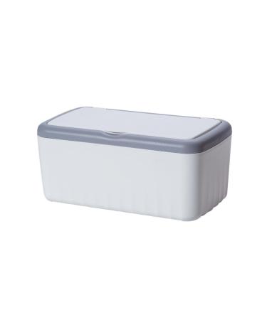 Wet wiper donor box baby moisture handkerchief wet wipes Storage box moist toilet paper box moist toilet paper donor baby box-white white