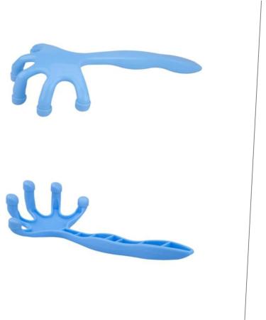 Fomiyes Mini Blue Massage Device - 5-Head Scalp & Full Body Massager for Ultimate Relaxation - Buy Online on GoSupps.com