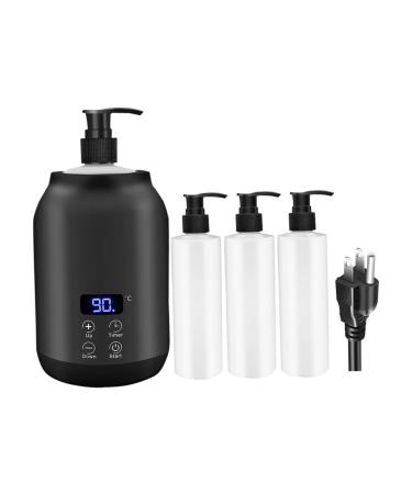 OIIBWQ Premium Oil Bottle Warmer for Therapeutic Sessions black