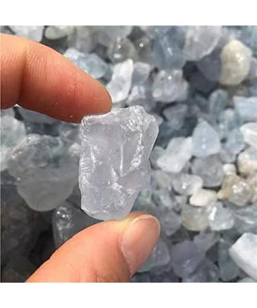 raw Minerals Crystals Natural Sky Blue Celestite Rough Gemstone 100g Stone Mineral Specimen - Buy Online on GoSupps.com