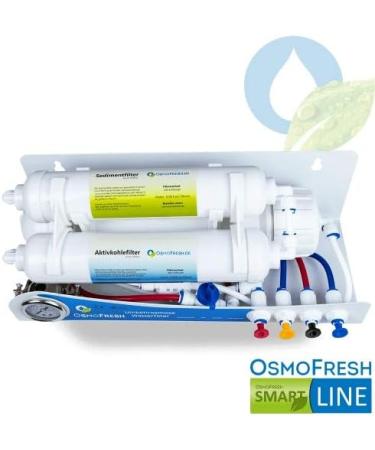 Osmofresh SmartLine Gold Osmosis System 50 GPD | Tankless Reverse Osmosis Water Filter - 190L Daily Performance for Aquaristics & Seawater Systems - Buy Online on GoSupps.com
