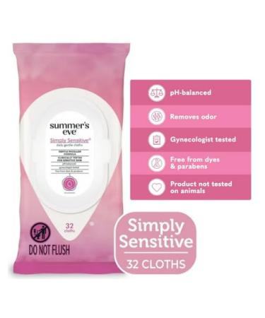 Buy Women's Intimate Cleaning Wipes Sensitive & Hemorrhoid Care Combo | International Shipping - Buy Online on GoSupps.com