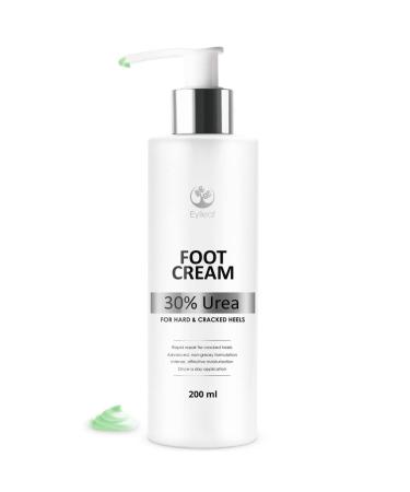 Eylleaf Foot Cream with 30% Urea - Foot Repair Treatment for Dry Feet and Cracked Heels 200ml 200 ml (Pack of 1)