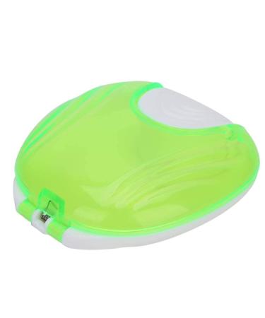 Large Waterproof Storage Box for Orthodontic Devices | Tooth Drop Box for Dentures & Mouth Protection - Portable Hygiene Solution (Green) - Buy Online on GoSupps.com