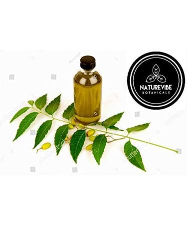 Naturevibe Botanicals Neem Oil 32oz | 100% Pure Azadirachta Indica Oil | Natural Neem Oil - Buy Online on GoSupps.com