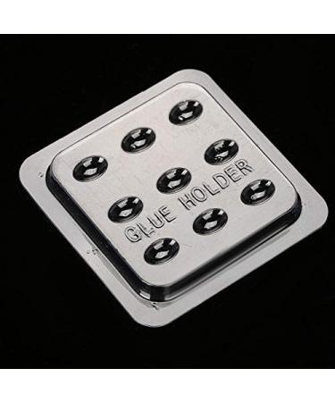 Disposable Eyelash Adhesive Palette - 10 pcs Plastic False Eyelash Glue Holder - Buy Online on GoSupps.com