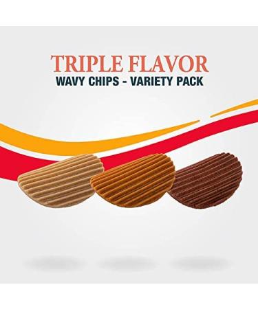 GNT Trip Flavor Wavy Chips 3-Pack - 10 Ounces Each - Buy Online on GoSupps.com