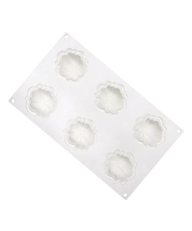 MAGICLULU 6 Pumpkin Silicone Mold Chocolate Molds Candy Molds Halloween Soap Mold Halloween Baking Molds Halloween Party Supplies Pumpkin Fondant Fudge Cake White