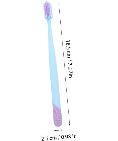 Ultechnovo 10 Soft Travel Toothbrushes - Portable Manual Dental Care for Hiking & Everyday Use - Buy Online on GoSupps.com