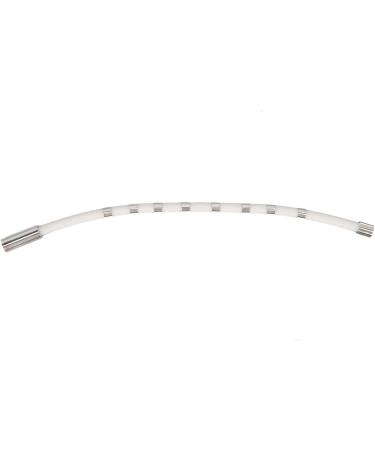 Antistatic Bracelet with 8 Rings - Silicone Body Static Eliminator for Winter Running - Unisex White - Buy Online on GoSupps.com