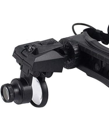 Glass with Light Head-Mounted Glass with LED Light Glasses high Magnification 4 Different Magnification Magnification Mirror 2X 4X 25x Lightweight Handheld Glass cxjff Good Times - Buy Online on GoSupps.com