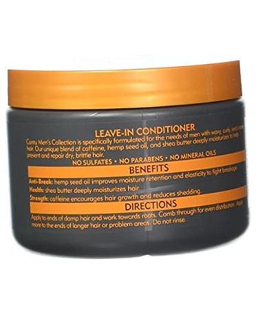 Shea Moisture Men's Leave-In Conditioner - 13 oz | Nourishing Care for All Hair Types - International Shipping Available - Buy Online on GoSupps.com