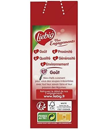  LIEBIG LIEBIG - Chinese-Style Soup with 7 Vegetables and Vermicelli 1L - Pack of 3 - Buy Online on GoSupps.com